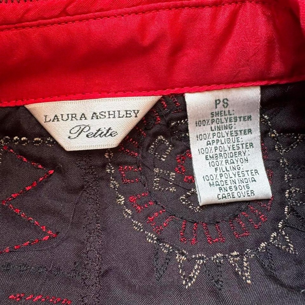 Red Patchwork Chore Jacket - Picture 5 of 6